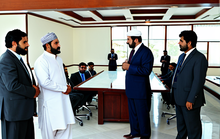 **

"A professional meeting of auctioneers in Pakistan, fully clothed in traditional business attire (shalwar kameez or business suits), discussing industry best practices. The setting is a modern conference room in Lahore or Karachi. Safe for work, appropriate content, professional, perfect anatomy, natural proportions, high quality."

**