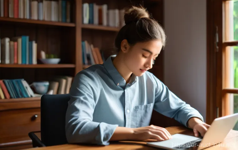 경매사 시험 중 발생할 수 있는 문제 해결법 - Prompt 1: Calm Exam Preparation in a Serene Environment**