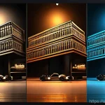 경매사 경력자 인터뷰 사례 - Here are three detailed image generation prompts in English, crafted to be age-appropriate and in li...